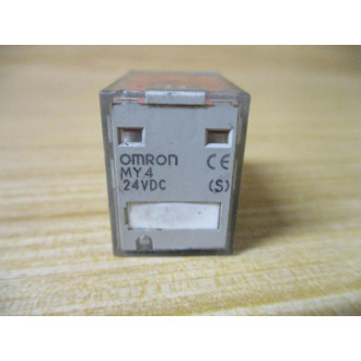 Omron MY4-DC24(S) Relay MY4-24VDC(S) - Used