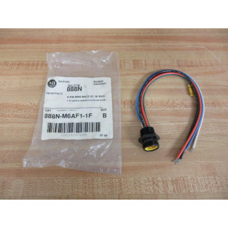 Allen Bradley 888N-M6AF1-1F PlugReceptacle 888NM6AF11F