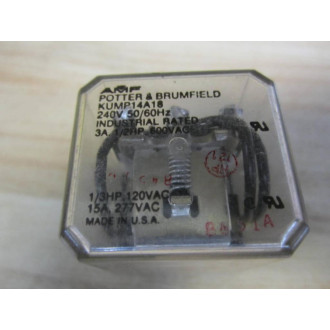 Potter & Brumfield KUMP14A18-240V Relay 13HP - Used