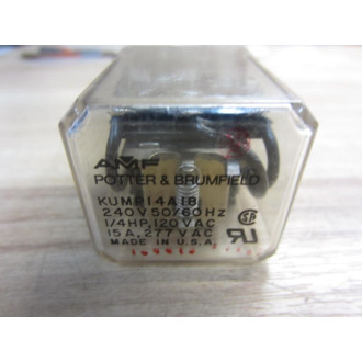 Potter & Brumfield KUMP14A18-240V Relay - Used