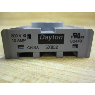 Dayton 5X852 8 Pin Relay Socket - New No Box