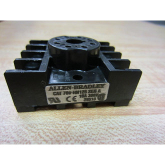 Allen Bradley 700-HN125 Relay Socket 700HN125 Black - New No Box