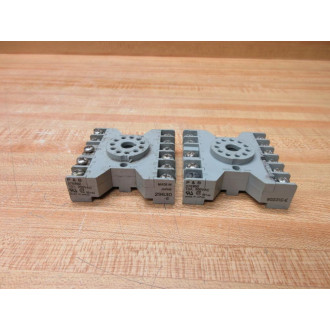 Potter & Brumfield 27E892 Relay Socket Square Base (Pack of 2) - Used
