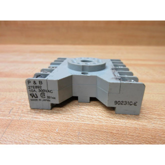 Potter & Brumfield 27E892 Relay Socket Square Base (Pack of 2) - Used