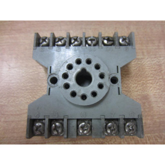 Dayton Electric 6X156E Relay Socket - Used