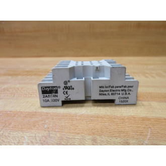 Dayton 2A584N Relay Socket - Used