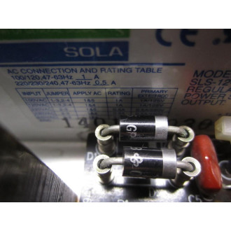 Sola SLS-12-017T Regulated Power Supply - Used