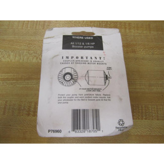 Bell And Gossett 118705 Coupler Assembly PZ-4291
