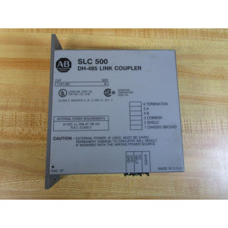 Allen Bradley 1747-AIC SLC 500 DH-485 Link Coupler Ser.B - Used