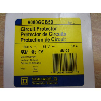 Square D 9080-GCB-50 Circuit Protector 9080GCB50