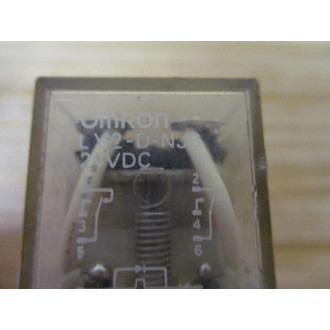 Omron LY2-D-NJB-DC24 Relay LY2-D-NJB-24VDC - Used