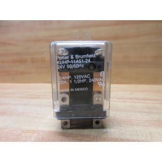 Potter & Brumfield KUHP-11A51-24 Relay KUHP11A5124 - Used