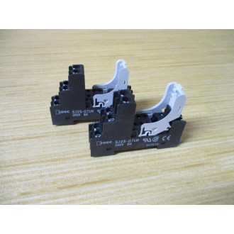 IDEC SJ2S-07LW Relay Socket SJ2S07LW (Pack of 2) - New No Box