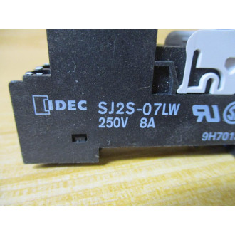 IDEC SJ2S-07LW Relay Socket SJ2S07LW (Pack of 2) - New No Box