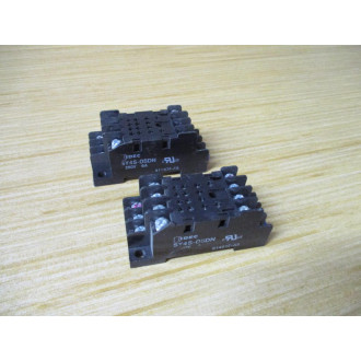 IDEC SY4S-05DN Relay Socket SY4S05DN Chipped (Pack of 2) - Used