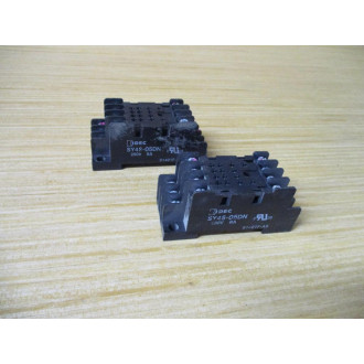 IDEC SY4S-05DN Relay Socket SY4S05DN (Pack of 2) - Used