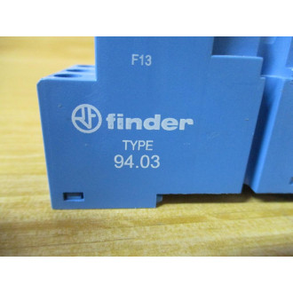 Finder 94.03 Relay Socket 9403 - New No Box