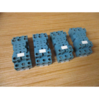 Finder 94.73 Relay Socket 9473 (Pack of 4) - Used