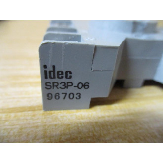 IDEC SR3P-06 Relay Socket  SR3P06 - Used