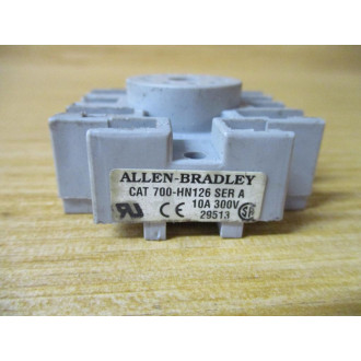 Allen Bradley 700-HN126 Relay Socket 700HN126 Gray (Pack of 2) - Used