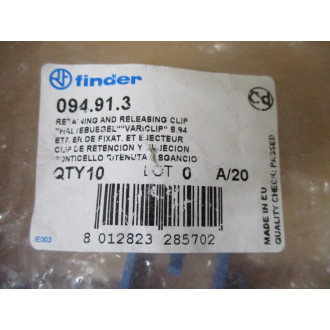 Finder 094.91.3 Retaining & Releasing Clip (Pack of 10)
