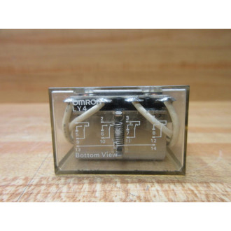 Omron LY4-100110VAC Relay LY4-100110V AC - New No Box