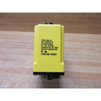 Potter & Brumfield CDB 38-70003 Relay 0.1 - 10 Seconds 240VAC - New No Box