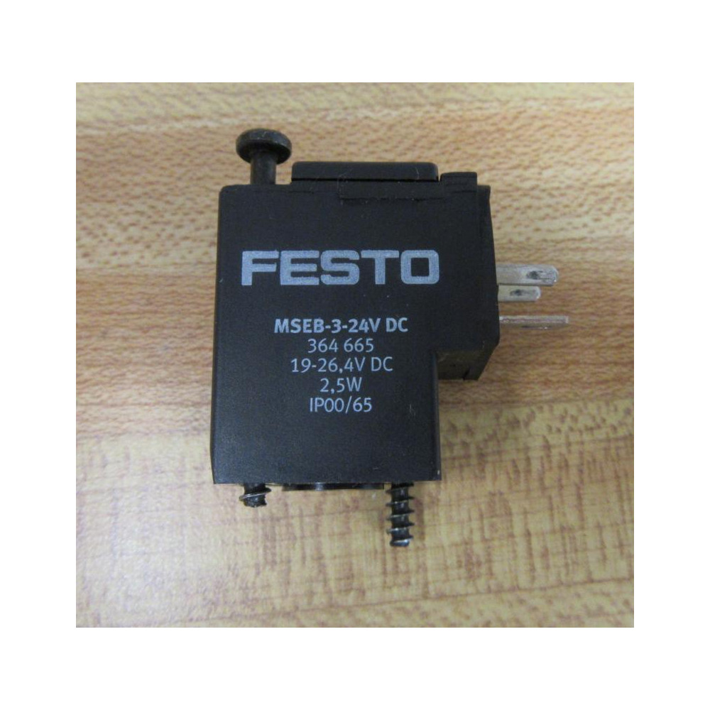 Festo MSEB-3-24V DC Coil 364665 - Used