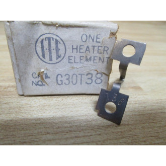 Siemens G30T38 ITE Overload Relay Heater Element T38