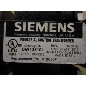 Siemens KT8050P Transformer Cracked Fuse Blocks - New No Box