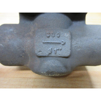 Powell Valve GL08TA58GB 1" Globe Valve - New No Box