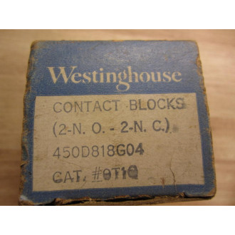 Westinghouse 450D818G04 Contact Block 0TIC OT1c