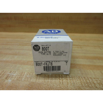 Allen Bradley 800T-FXJT6 Push Button 800TFXJT6 EMPTY BOX ONLY!