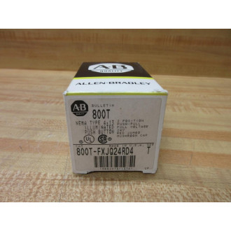 Allen Bradley 800T-FXJQ24RD4 Illuminated Push Button EMPTY BOX ONLY!