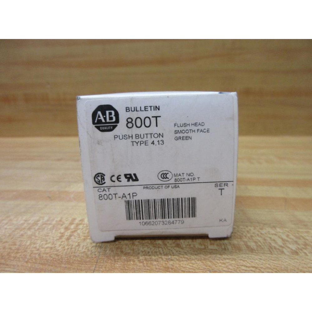 Allen Bradley 800T-A1P Push Button 800TA1P EMPTY BOX ONLY!