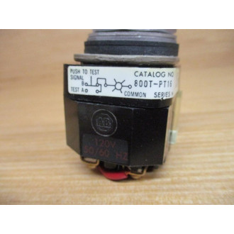 Allen Bradley 800T-PT16A Pilot Light 800TPT16A Ser. N