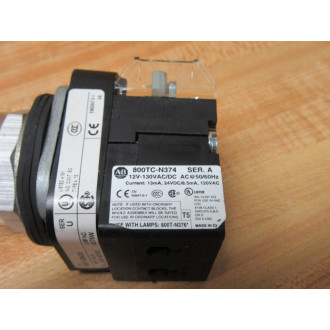 Allen Bradley 800T-QBH2B Blue Button - New No Box