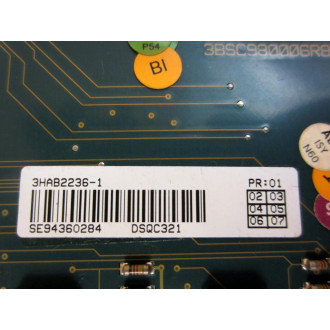 ABB 3BSC980006R89 DSQC321 Board 3HAB2236-1 - Used