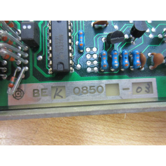 Hitachi A87L-0001-0105 Memory Board BMU 512-1 BEK 0850-03 - Used