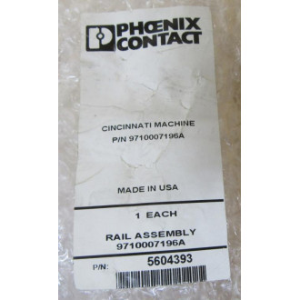 Phoenix Contact 9710007196A DIN Rail Assy 5604393