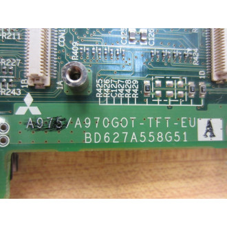 Mitsubishi A975A970GOT-TFT-EU Circuit Board A975A970GOTTFTEU - Used