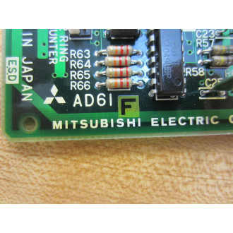 Mitsubishi AD61 Circuit Board BD625A986G54 - Used