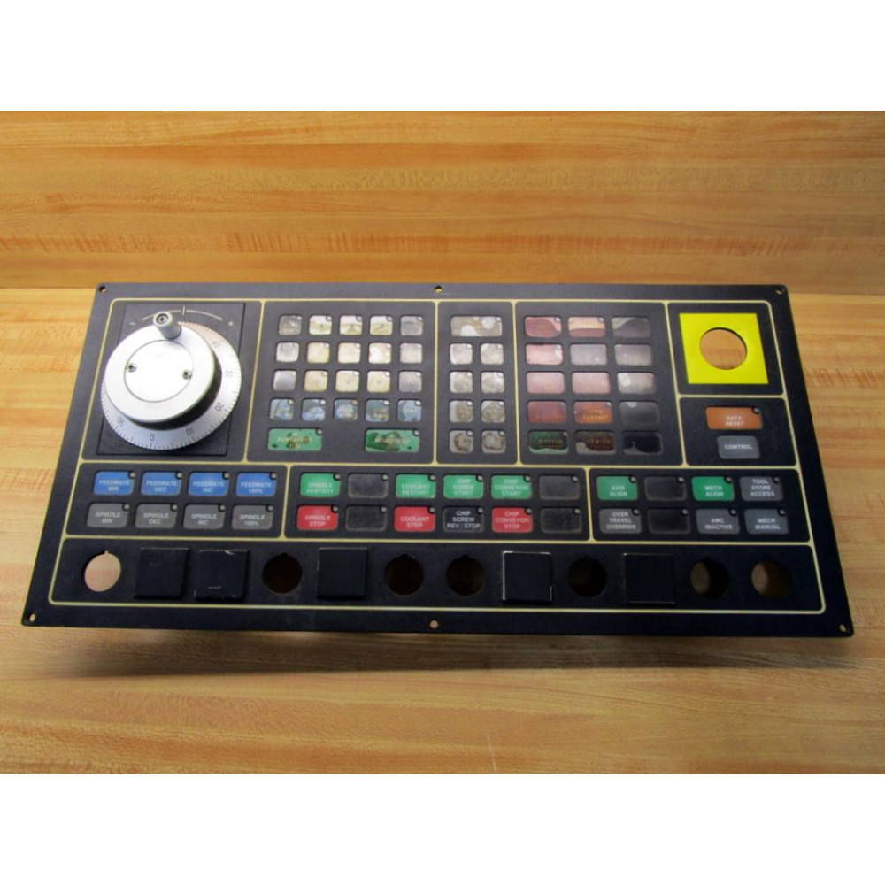 Cincinnati Milacron 3-525-0988A Panel WOptcoder MGX-10B-S28 MIS-Knob - Used Cincinnati Milacron 3-525-0988A Panel WOptcoder MGX-10B-S28 MIS-Knob - Used
