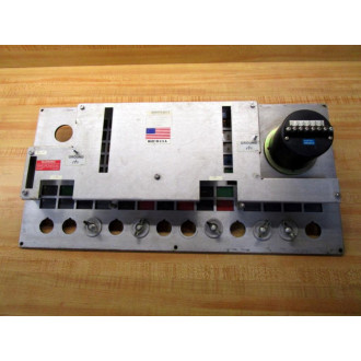 Cincinnati Milacron 3-525-0988A Panel WOptcoder MGX-10B-S28 MIS-Knob - Used