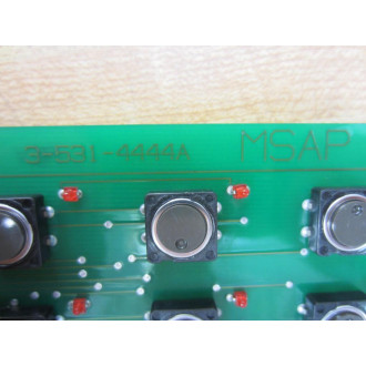 Milacron 3-531-4444A Keypad Operator Panel 35314444A - Used