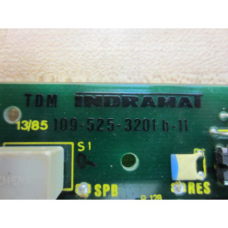 Indramat 109-525-3201 b-11 Circuit Board 109-525-3201 a-11 2 - Parts Only