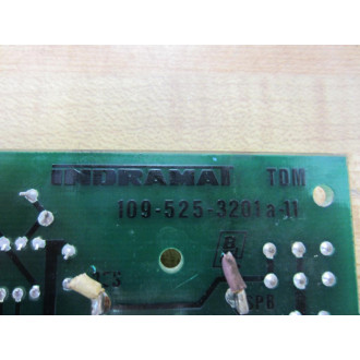 Indramat 109-525-3201 b-11 Circuit Board 109-525-3201 a-11 2 - Parts Only