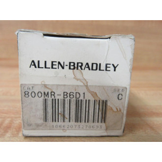 Allen Bradley 800MR-B6D1 Momentary Contact Pushbutton 800MRB6D1