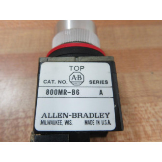 Allen Bradley 800MR-B6D1 Momentary Contact Pushbutton 800MRB6D1