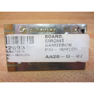 Sanotron PA1-16 Circuit Board PAI-16 MOD 5 - New No Box